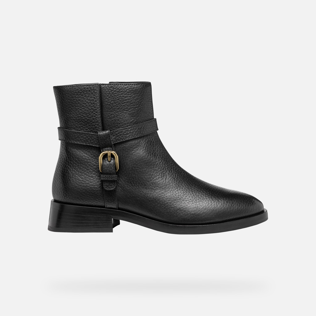 low heel ankle boots TORMALINA WOMAN Black - image number 1 | GEOX