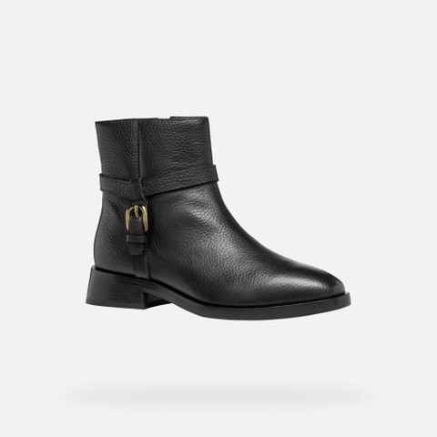 low heel ankle boots TORMALINA WOMAN Black - image number 2 | GEOX