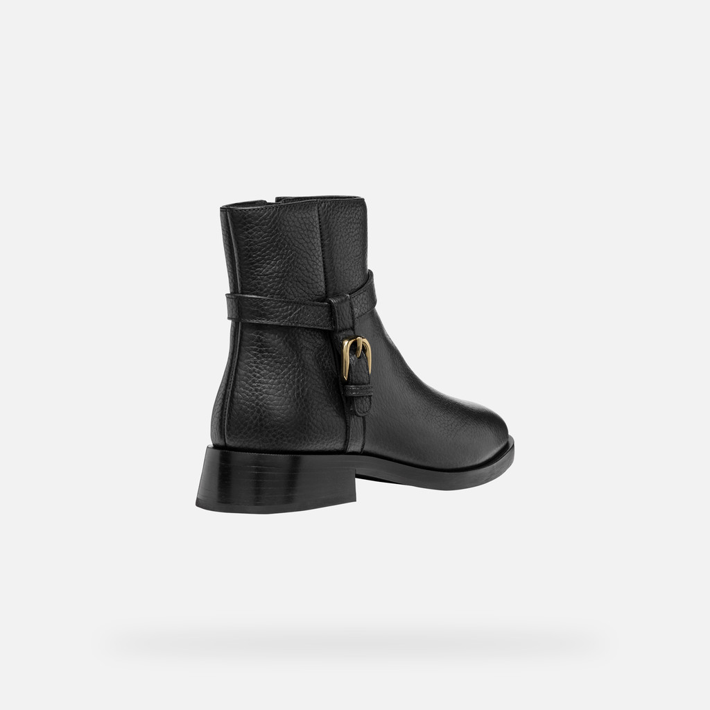 low heel ankle boots TORMALINA WOMAN Black - image number 4 | GEOX