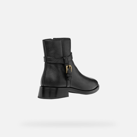 low heel ankle boots TORMALINA WOMAN Black - image number 4 | GEOX