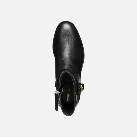 low heel ankle boots TORMALINA WOMAN Black - image number 5 | GEOX