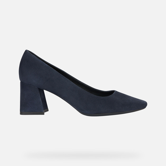 Medium heel pumps GISELDA WOMAN Dark Jeans | GEOX