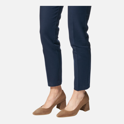 Medium heel pumps GISELDA WOMAN Mud - image number 2 | GEOX