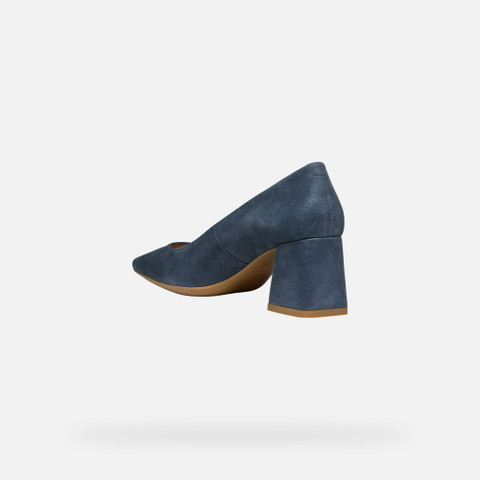 Medium heel pumps GISELDA WOMAN Dark Avio - image number 4 | GEOX