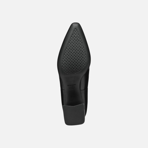 medium heel ankle boots GISELDA WOMAN Black - image number 7 | GEOX
