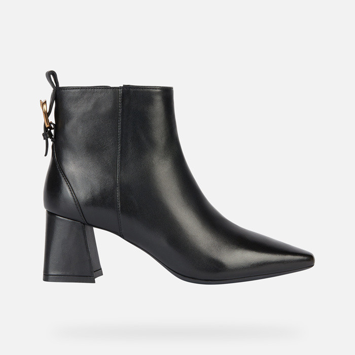 Medium heel ankle boots GISELDA WOMAN Black | GEOX