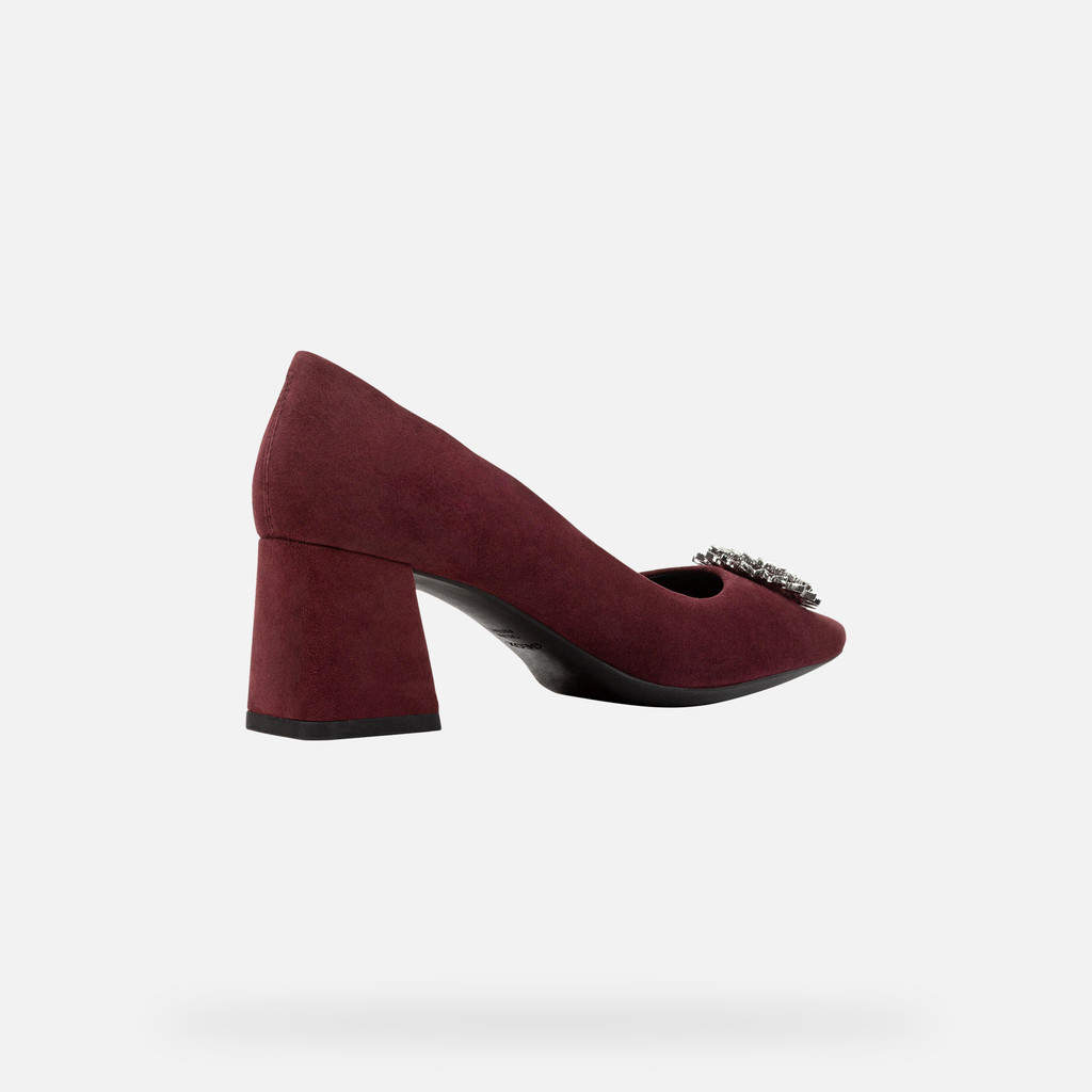 Maroon 2024 pumps shoes