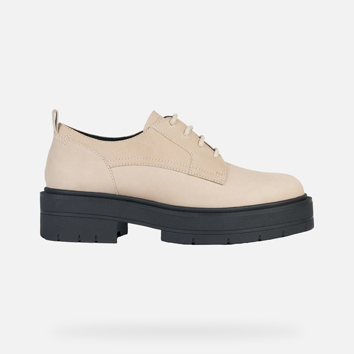 Lace-up shoes SPHERICA EC7 WOMAN Sand | GEOX