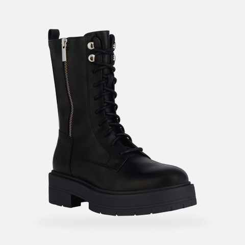 combat boots SPHERICA EC7 WOMAN Black - image number 2 | GEOX