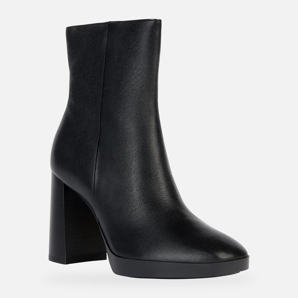high-heel ankle boots TEULADA WOMAN Black - image number 2 | GEOX