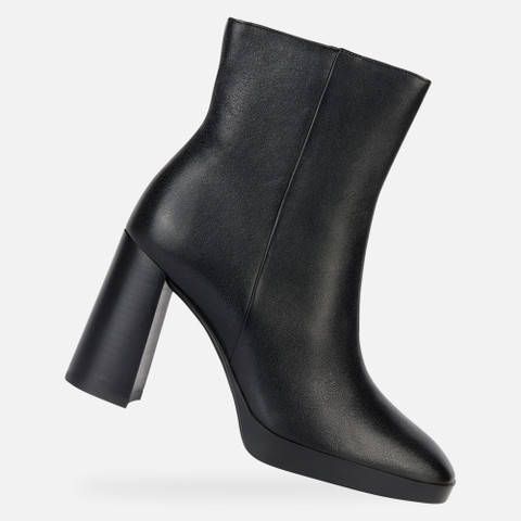 high-heel ankle boots TEULADA WOMAN Black - image number 0 | GEOX