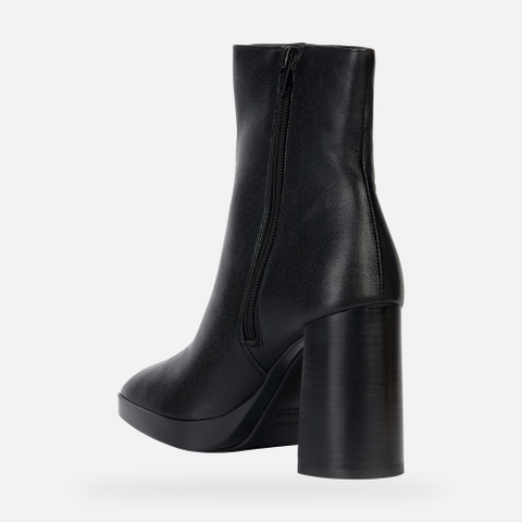 high-heel ankle boots TEULADA WOMAN Black - image number 3 | GEOX