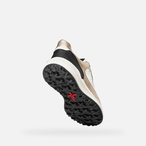 Zapatillas impermeables PG1X ABX MUJER Blanco/Beige claro - image number 1 | GEOX