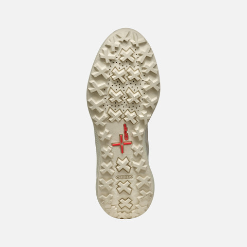 waterproof boots PG1X ABX WOMAN Light sand/Off White - image number 6 | GEOX
