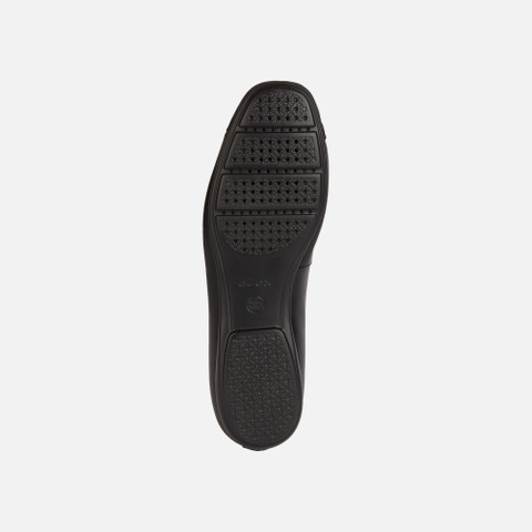 leather ballerina flats ANNYTAH WOMAN Black - image number 6 | GEOX