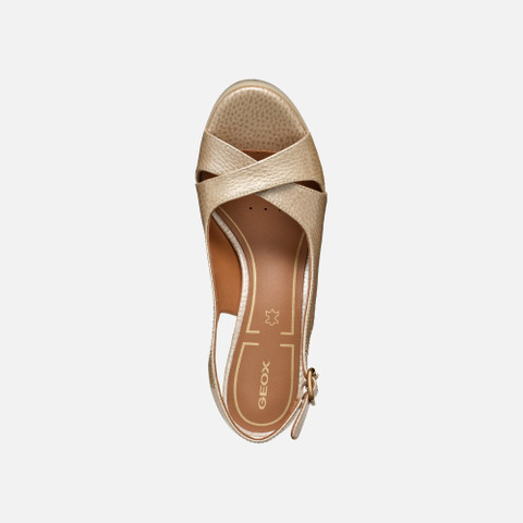 high-heeled sandals WALK PLEASURE 85S WOMAN Peach - image number 5 | GEOX