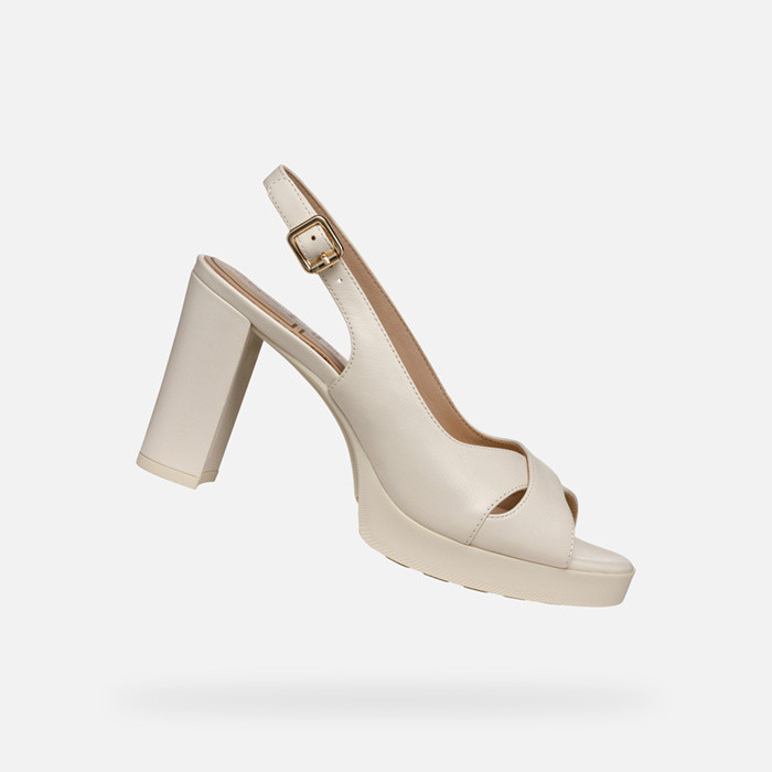 Shoetopia Sandali Con Tacco LSR Donna - Comodi, Con Soletta Imbottita E Suola Antiscivolo