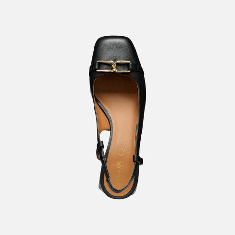 Medium heel pumps CORONILLA WOMAN Black - image number 5 | GEOX