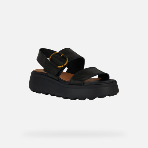 platform sandals SPHERICA EC4.1 S WOMAN Black - image number 2 | GEOX