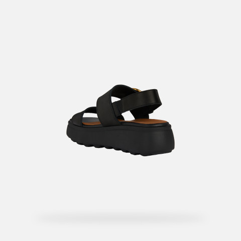platform sandals SPHERICA EC4.1 S WOMAN Black - image number 3 | GEOX