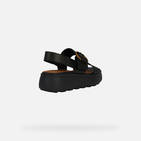 platform sandals SPHERICA EC4.1 S WOMAN Black - image number 4 | GEOX