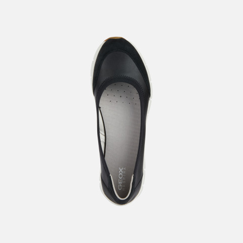 fabric ballet flats SUKIE WOMAN Black - image number 5 | GEOX