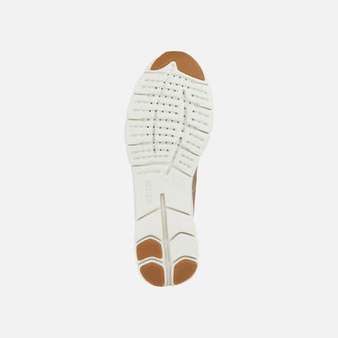 fabric ballet flats SUKIE WOMAN Light Gold/Sand - image number 6 | GEOX