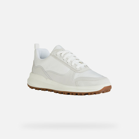 Low Top Sneakers PG1X WOMAN White/Off White - image number 2 | GEOX