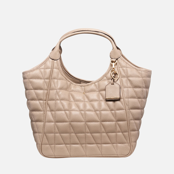 Shoulder bag DEMETHRI WOMAN Light Taupe | GEOX