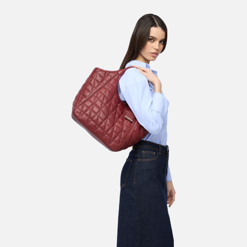 Shoulder bag DEMETHRI WOMAN Bordeaux - image number 0 | GEOX