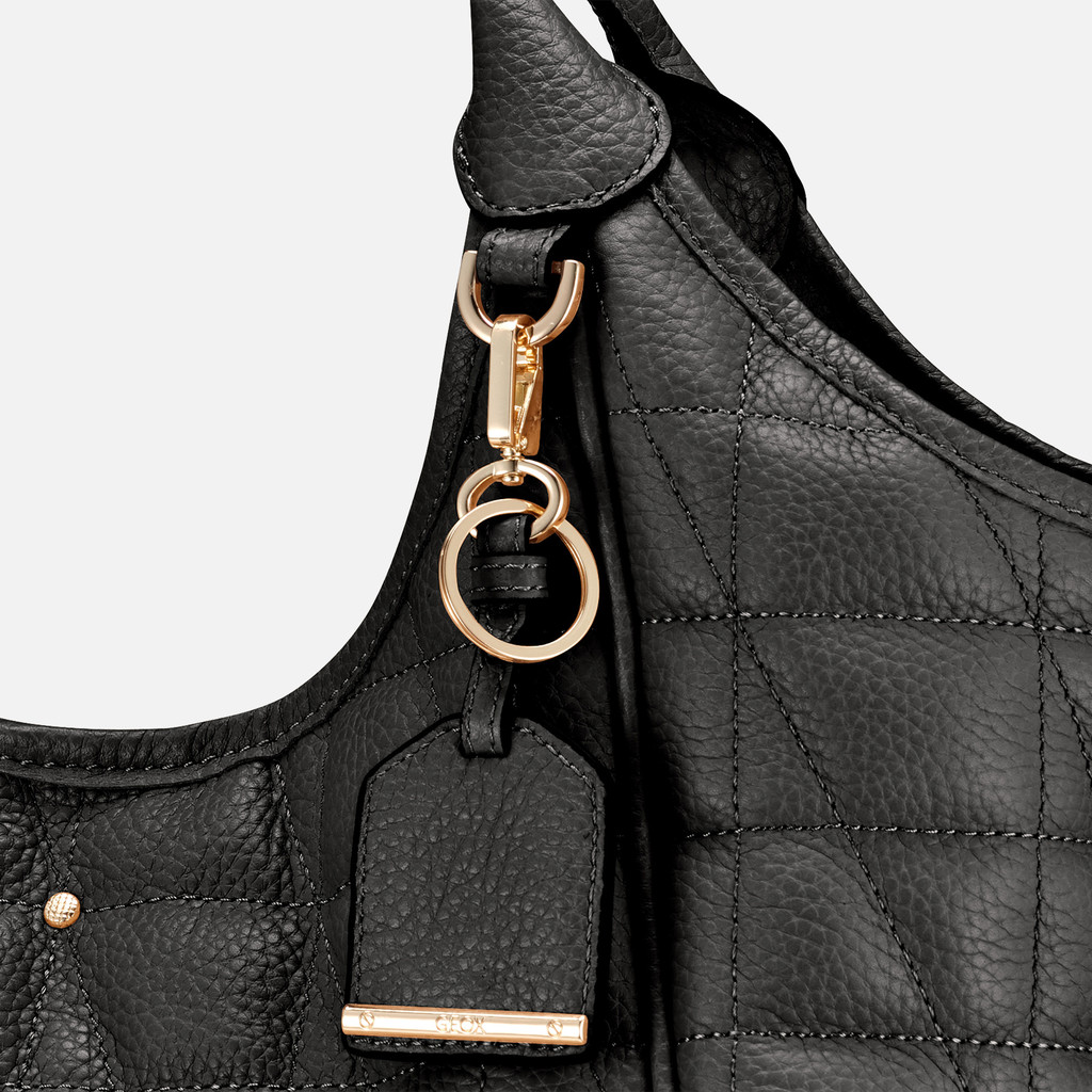 Sac d'épaule DEMETHRI FEMME Noir - image number 5 | GEOX