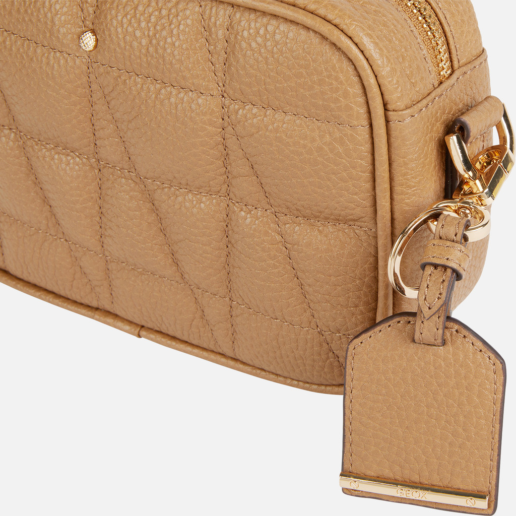 cross-body bag NARCISIA WOMAN Tan - image number 4 | GEOX
