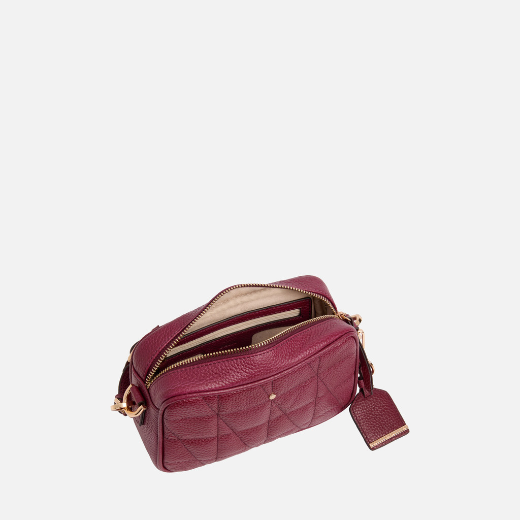 Cross-body bag NARCISIA WOMAN Bordeaux - image number 3 | GEOX