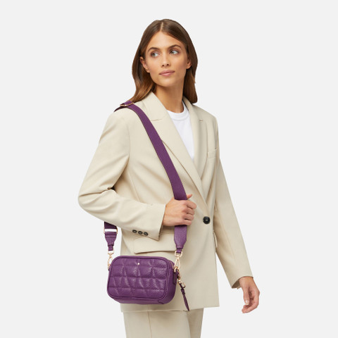 cross-body bag NARCISIA WOMAN Purple - image number 6 | GEOX