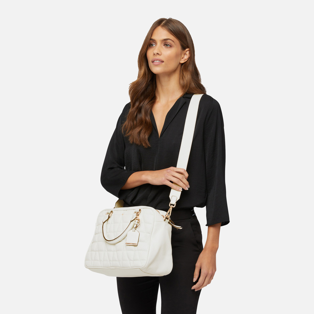 handbag NARCISIA WOMAN White - image number 6 | GEOX