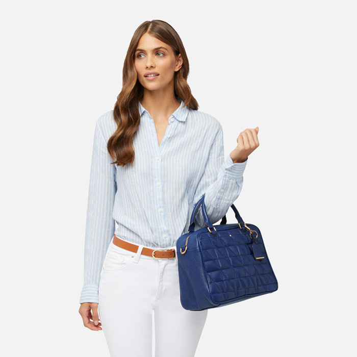 Handbag NARCISIA WOMAN Bluette | GEOX