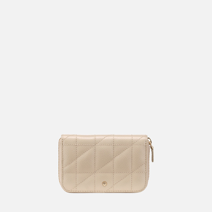 Portafoglio WALLET DONNA Bianco latte | GEOX