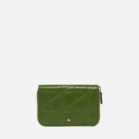 Wallet with zip WALLET WOMAN Green - image number 0 | GEOX