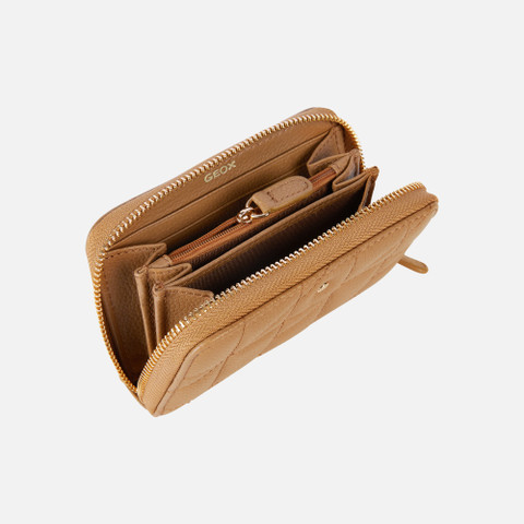 wallet WALLET WOMAN Tan - image number 3 | GEOX