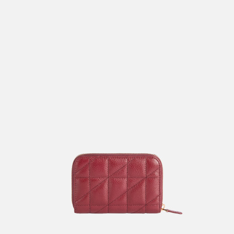 Wallet with zip WALLET WOMAN Bordeaux - image number 2 | GEOX