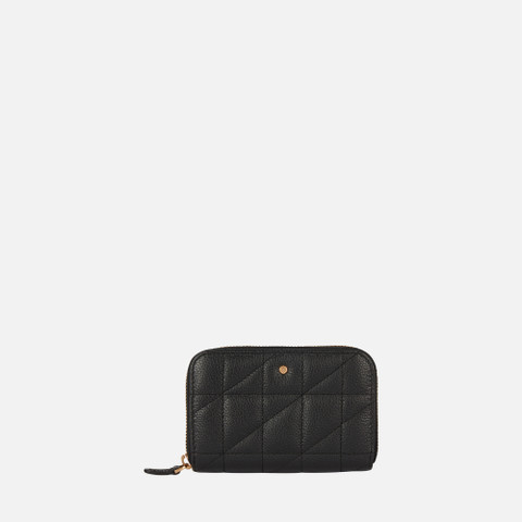 Wallet with zip WALLET WOMAN Black - image number 0 | GEOX
