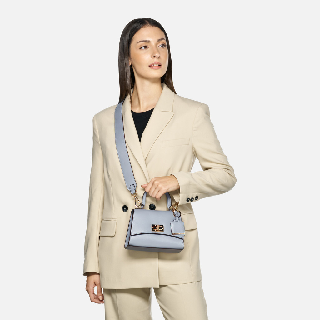 handbag CICLAMINIA WOMAN Light Sky - image number 6 | GEOX