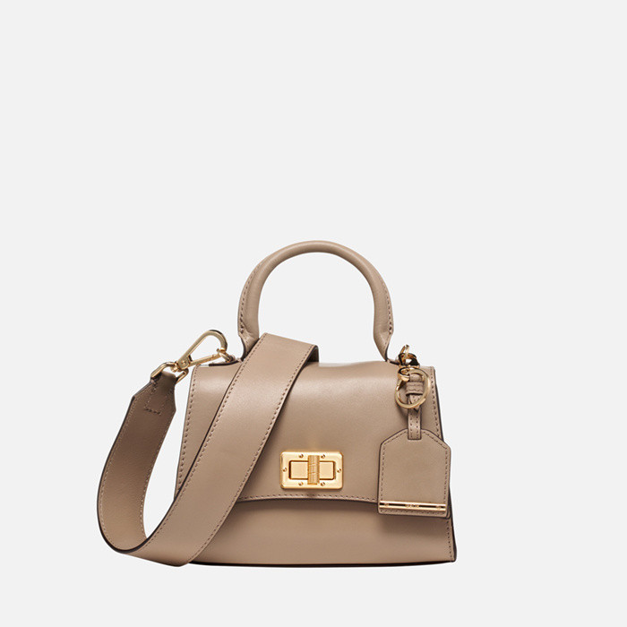 Handbag CICLAMINIA WOMAN Light Taupe | GEOX