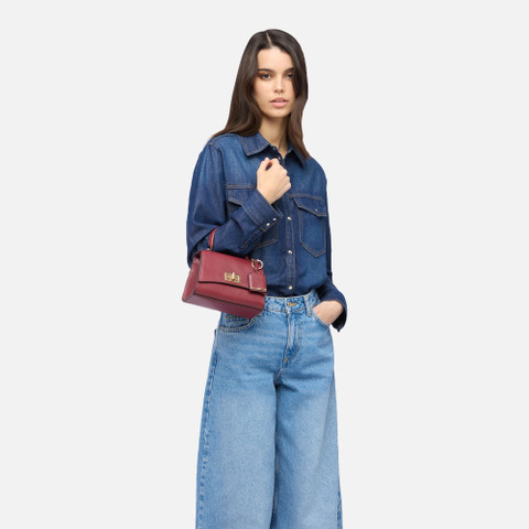 Handbag CICLAMINIA WOMAN Bordeaux | GEOX