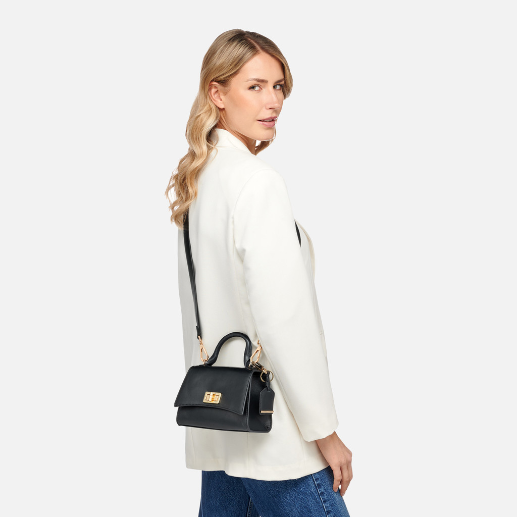 handbag CICLAMINIA WOMAN Black - image number 5 | GEOX