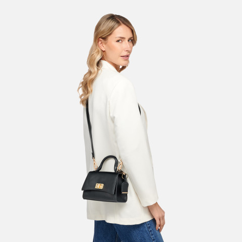 handbag CICLAMINIA WOMAN Black - image number 5 | GEOX