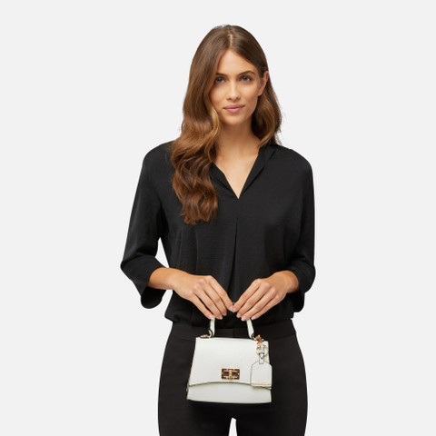 handbag CICLAMINIA WOMAN White - image number 5 | GEOX