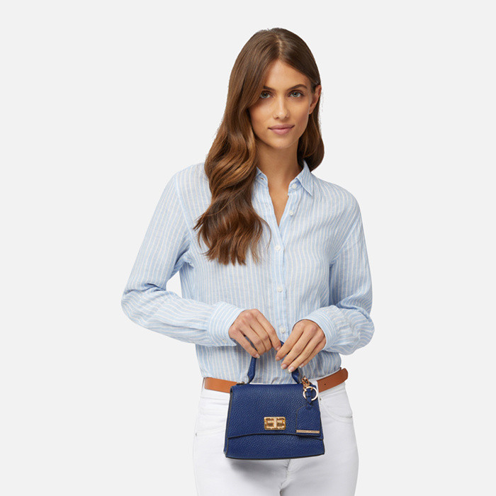 Handbag CICLAMINIA WOMAN Bluette | GEOX