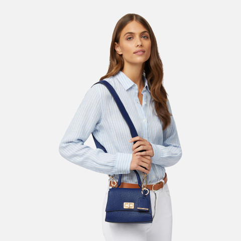 handbag CICLAMINIA WOMAN Bluette - image number 6 | GEOX
