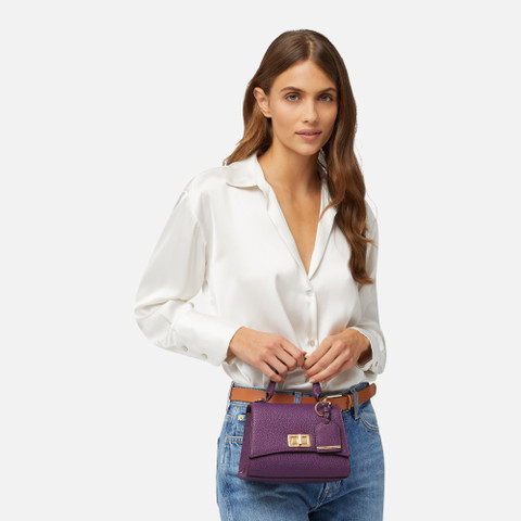 handbag CICLAMINIA WOMAN Purple - image number 5 | GEOX